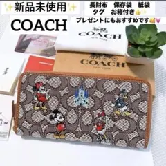 ✨新品未使用✨COACH ディズニー　ミッキーマウス　シンデレラ城　限定