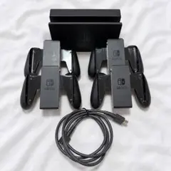 Switch 純正 ドック ジョイコングリップ 4個 HDMI セット