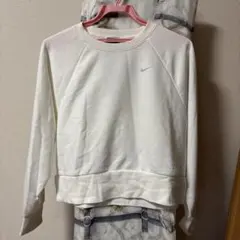 NIKE DRI-FIT ホワイト スウェット M