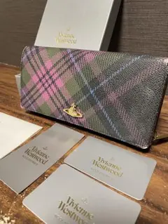 Vivienne Westwood チェック柄 二つ折り財布