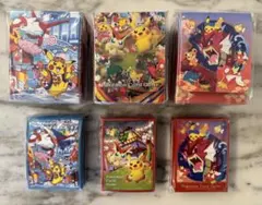 デッキシールド デッキスリーブ 6個セット　トウホク ヒロシマ フクオカ