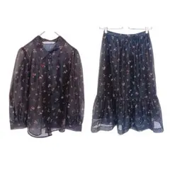 【31 Sons de mode】セットアップ 花柄 可愛い カジュアル 36