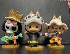 ラブブ　ワンピース フィギュア　ロー　ウソップ　ブルック セット