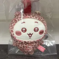 海外限定 豹柄　ちいかわ マスコット キーホルダー カラビナ ヒョウ柄