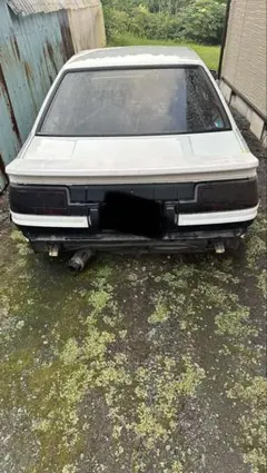 AE86 2ドアリアスポイラー