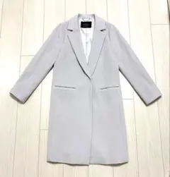 ジャスグリッティー　コート　ライトブルー