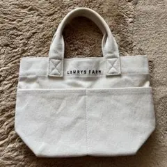 LOWRYS FARM トートバック　ホワイト