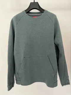 NIKE テックフリース クルーネック スウェット M グリーン