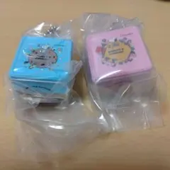 PEANUTS ビスケットミニチュアチャーム エンボス缶2個セット