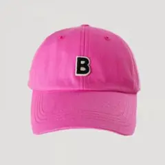 【新品未使用】Bロゴ キャップ ピンク キッズ 子供服 女の子 男の子のサムネイル
