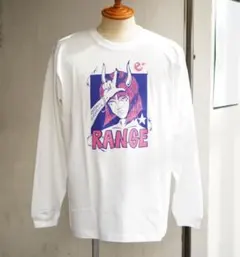 新品　Rangeレンジ　Loser SIGN 長袖Tシャツ WHITE-L