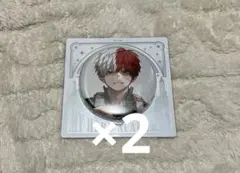 僕のヒーローアカデミア 轟焦凍 缶バッジ 2個