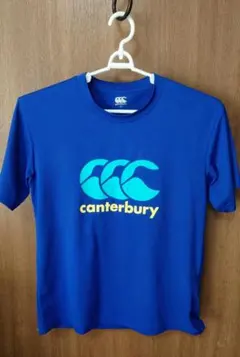 canterbury Tシャツ ブルー ロゴプリント Mのサムネイル