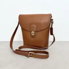 オールドコーチ OLDCOACH ショルダーバッグ ターンロック ブラウン