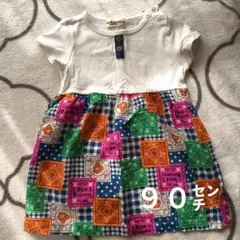 Hot Biscuits 半袖ワンピース 90cm