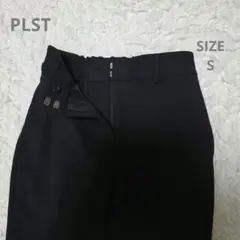 新品　PLST ウォームリザーブ　スティックパンツ　暖パン　ブラック　S