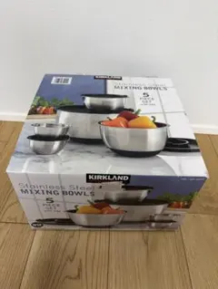 KIRKLAND stainless steel mixing bowlsのサムネイル