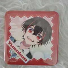 ち*こ様 カラフルピーチ ゆあんくん スクエア缶バ