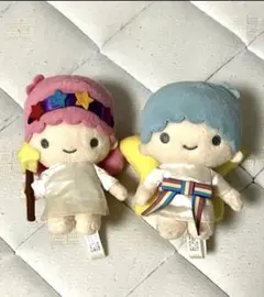 希少レア キキララ ドールセット ぬいぐるみ 2003 サンリオ 平成レトロ