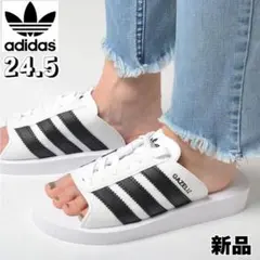 新品　アディダス　ガゼルビーチ サンダル　adidas Gazelle　24.5のサムネイル