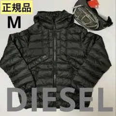 極美品☆高価モデル☆Dロゴダブルジップ】ディーゼル ナイロン