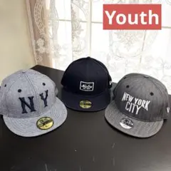 New Era NY キャップ 3点セット　Youth ユースのサムネイル