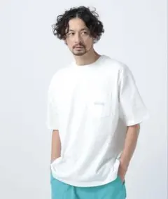 BAYFLOW BIG APPLE NewYorkCity Tシャツ ホワイトのサムネイル