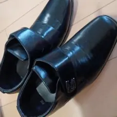 ブラックフォーマルシューズ 22.0cm マジックテープ付き