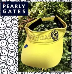 PEARLY GATES パーリーゲイツ　サンバイザー イエローのサムネイル