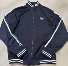 トラックジャケット　ブラック