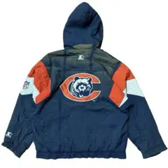 90s スターター NFL Chicago Bears 中綿 ジャケット