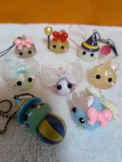 最安値 新品 ほっぺちゃん サンリオ サン宝石 キーホルダー 10点セット