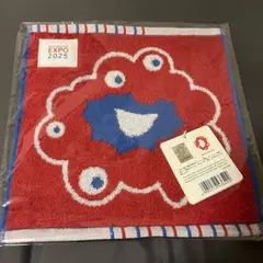 大阪万博　EXPO2025 ミャクミャク ミニタオル フェイスアップ