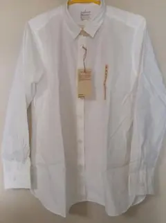 無印良品　洗いざらし　レギュラーカラー長袖シャツ レディース　Lサイズ 白