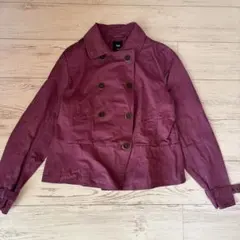 Gap パープル ダブルブレスト ジャケット XL