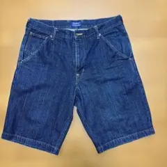 Product デニムショートパンツ インディゴ Lサイズのサムネイル