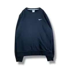 【1033】　NIKE　スウェットトレーナー　サイズL　ブラック