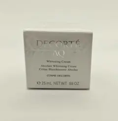コスメデコルテ AQ ホワイトニングクリーム 25g コスメデコルテ AQホワイトニングクリーム 25g - メルカリ