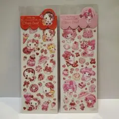 クリアシール キティ マイメロ 2枚セット