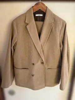 TECH ”SOLOTEX(R)” コーデュロイ ダブルジャケット