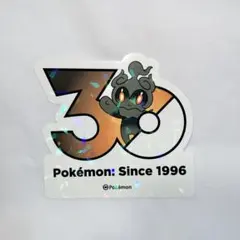 ポケモン 30周年記念 ステッカー マーシャドー 中国限定 - メルカリ
