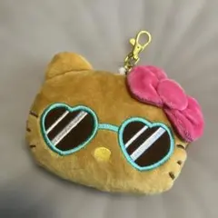 サンリオ　ハローキティ　日焼け　フェイスパスケース　リールパスケース