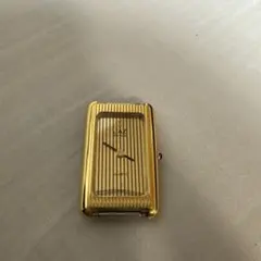 JAZ QZ ゴールド文字盤 スクエア