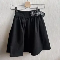黒いフレアスカート 140cm