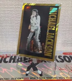 Michael Jackson Bad World Tour カード 15/15 - メルカリ