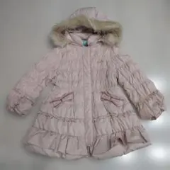 お値下げ！TOCCAキッズ フリル付きダウンコート120
