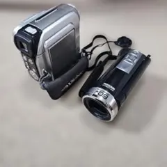 ジャンク4台まとめPanasonic JVC デジカメビデオカメラ SDカード付