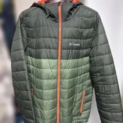 Columbia OMNI-HEAT フード付きダウンジャケット XL