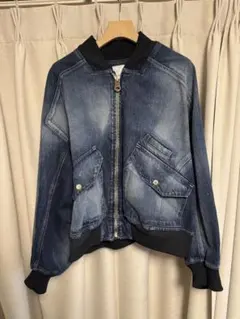 ANC-STORE-EX02 DENIM BOMBER JACKET サイズ2 サイズ2 ANC-STORE-EX02 DENIM BOMBER JACKET - メルカリ