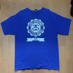 [00s]Old Stussy Tシャツ ブルー 青のサムネイル
